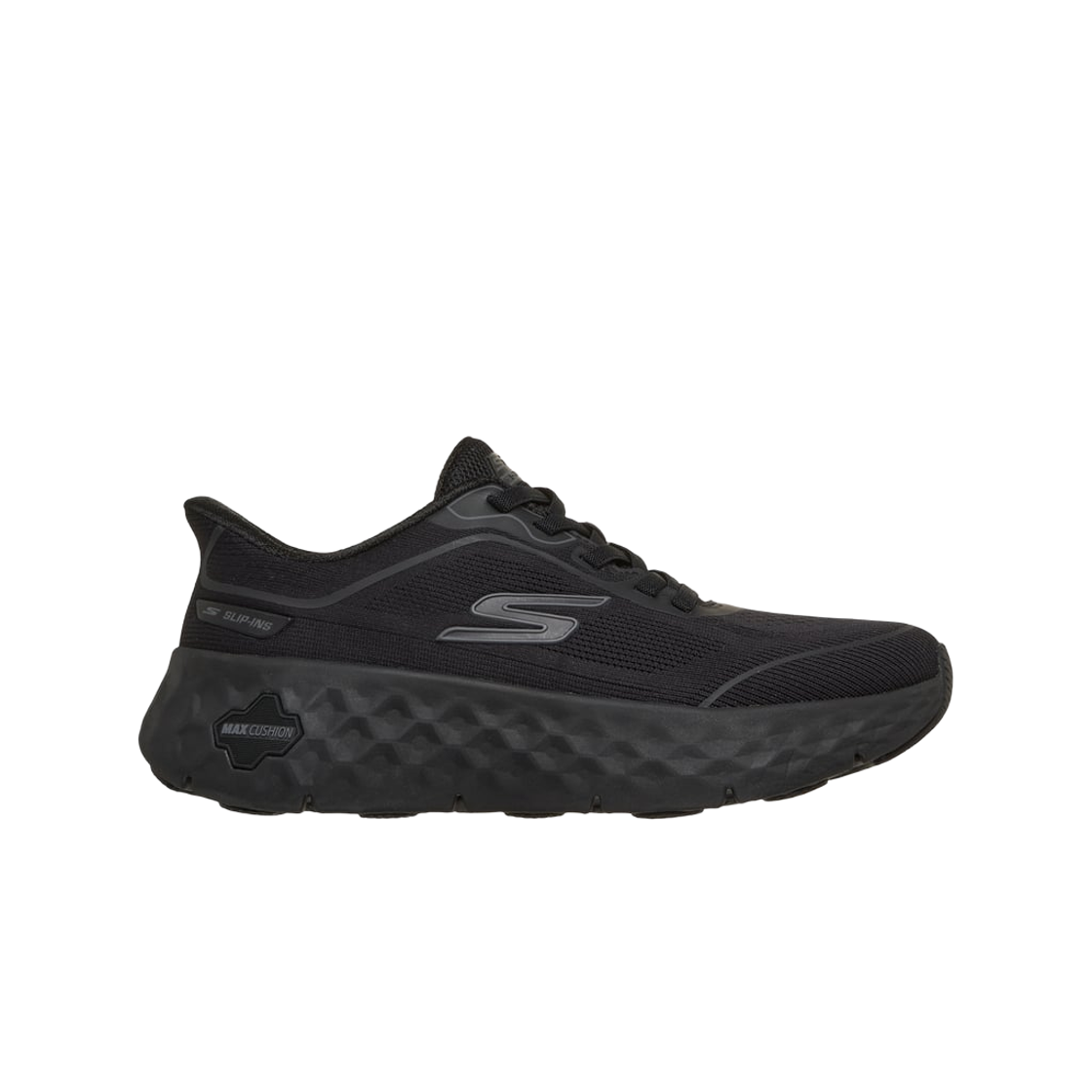 126031-BBK (W) Skechers Slip Ins Go Walk Max Cushioning Flex Remi Black