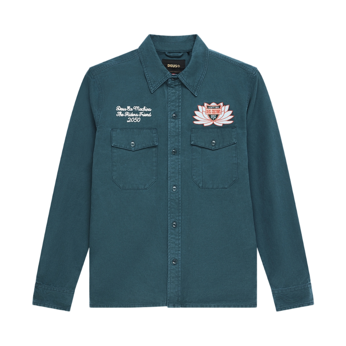 데우스 엑스 마키나 세이크리드 체스트 셔츠 그린(Deus Ex Machina Sacred Chest Shirt Green) - 2
