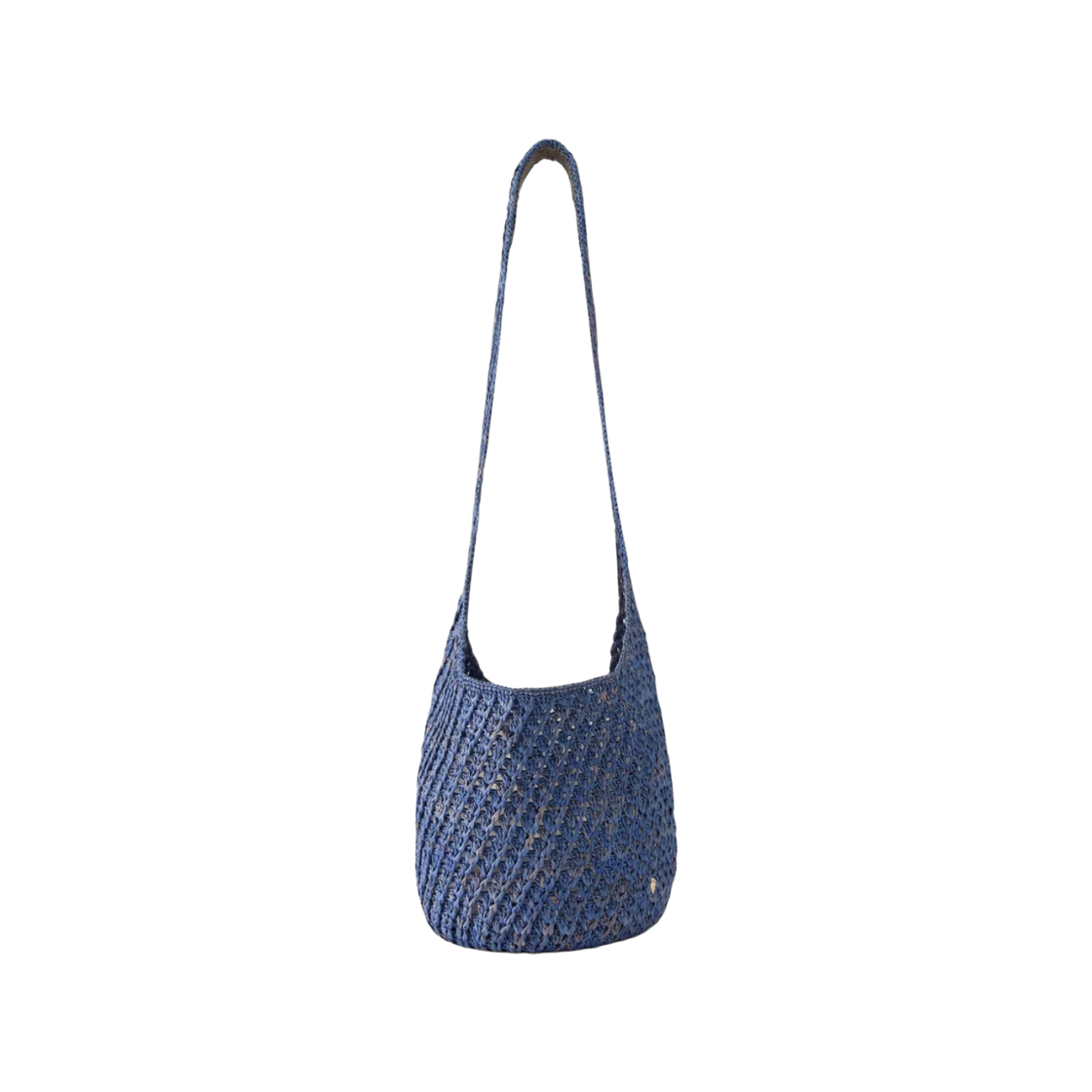 BAG52301 Helen Kaminski Lani Raffia Crochet Small Sac Lapis