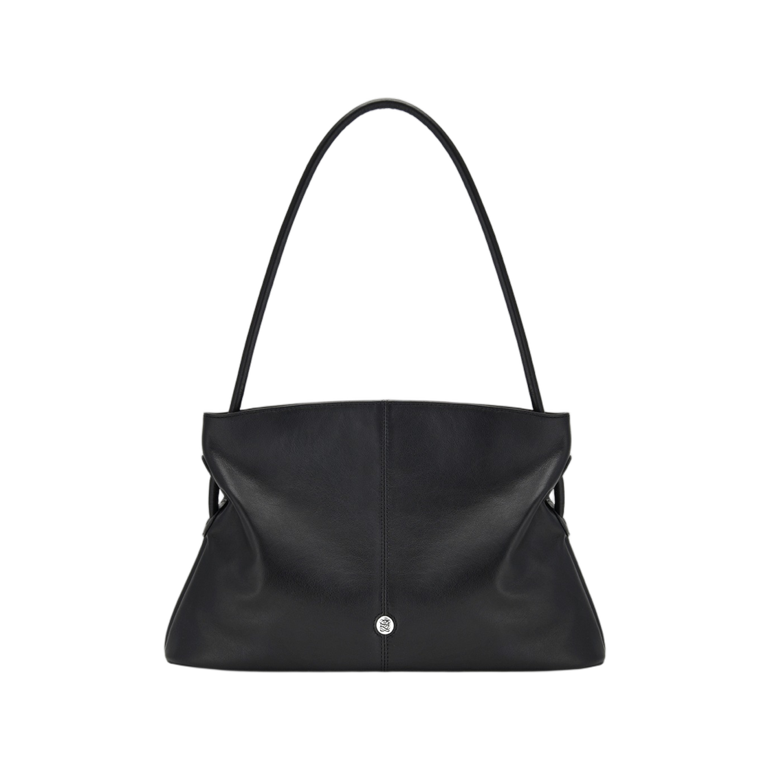 LLH61PB12FA2BL0171 Louis Quatorze Barrate Soft Hobo Bag S Black