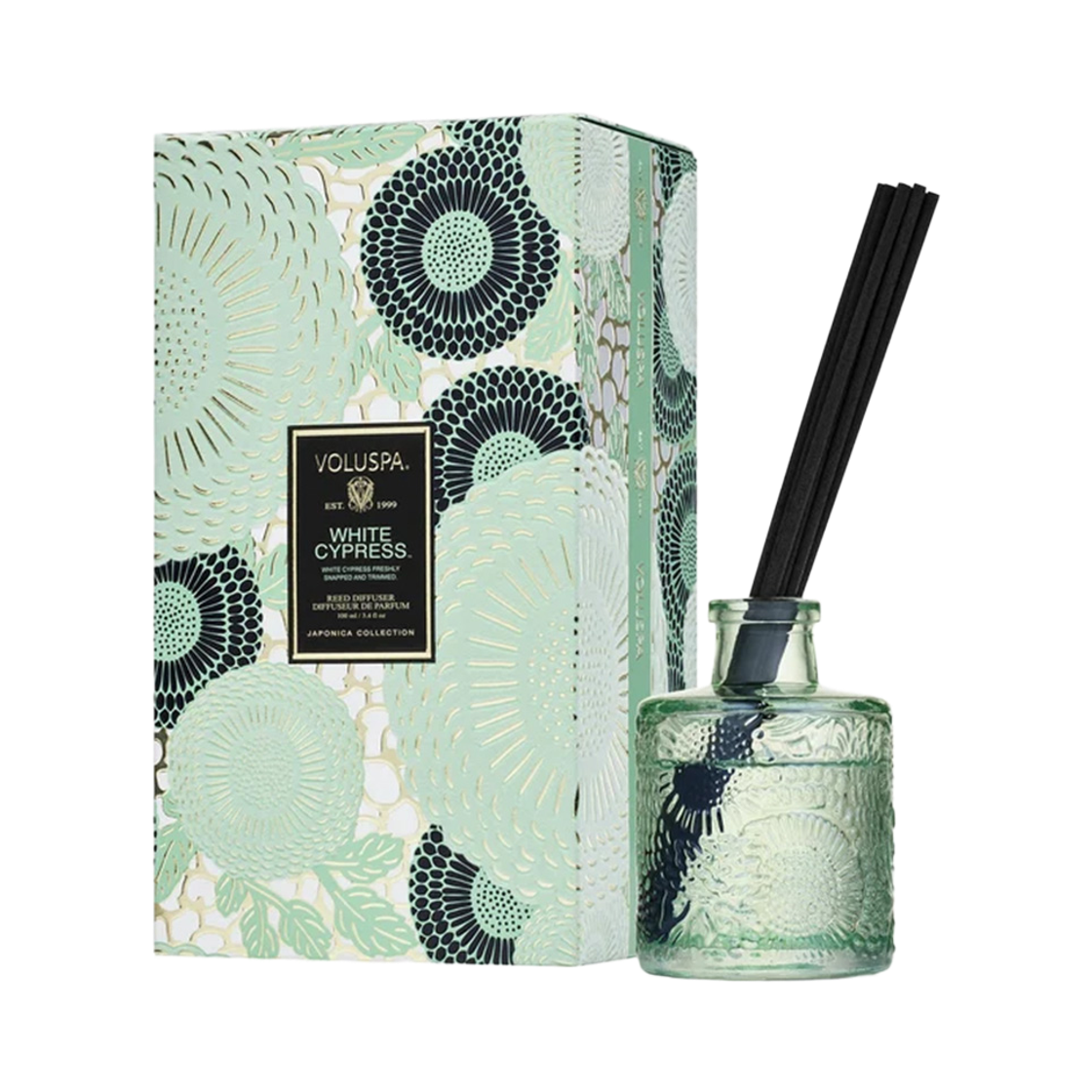 볼루스파화이트 사이프러스(cypress) 미니디퓨저 100ml(VOLUSPA White Cypress Diffuser)