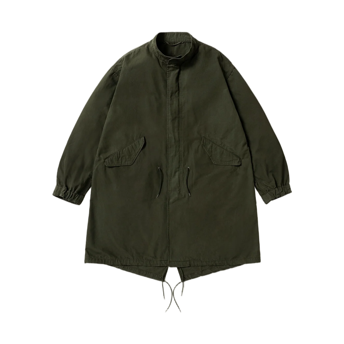 26AAP-01-66 A.Presse Vintage Washed Wool M-65 Field Parka Olive - 26FW