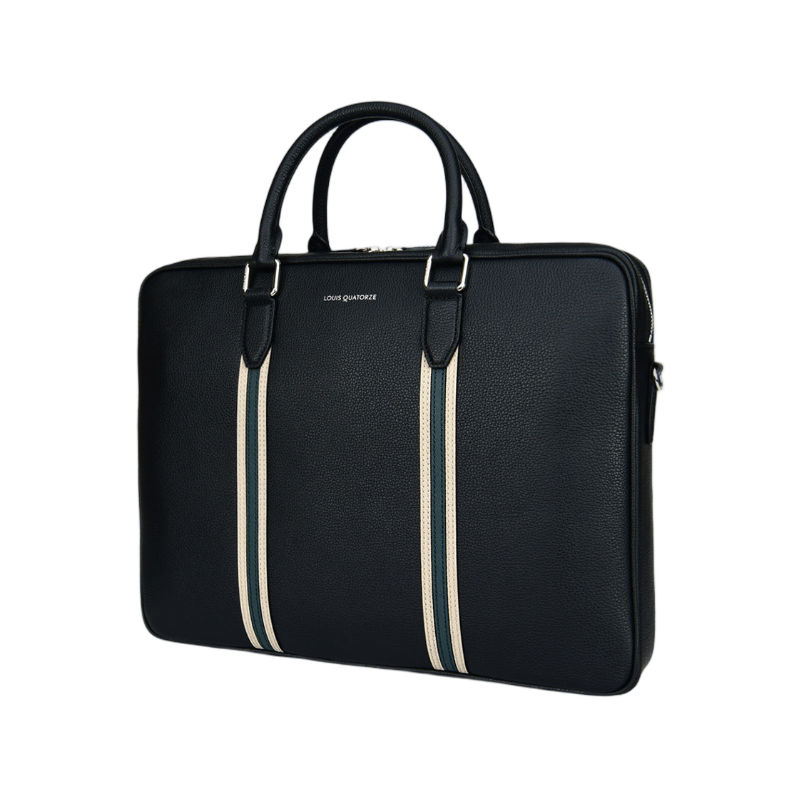 루이까또즈 레더 브리프케이스 블랙(Louis Quatorze Leather Briefcase Black) - 2