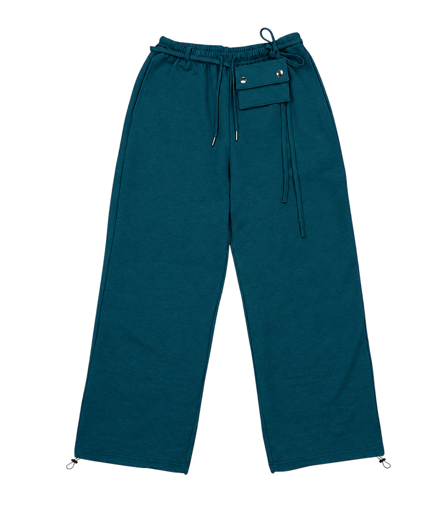 이스케이프프롬 스몰 포켓 레이어드 스웻팬츠 네이비(Escapefrom Small Pocket Layered Sweatpants Navy) - 5