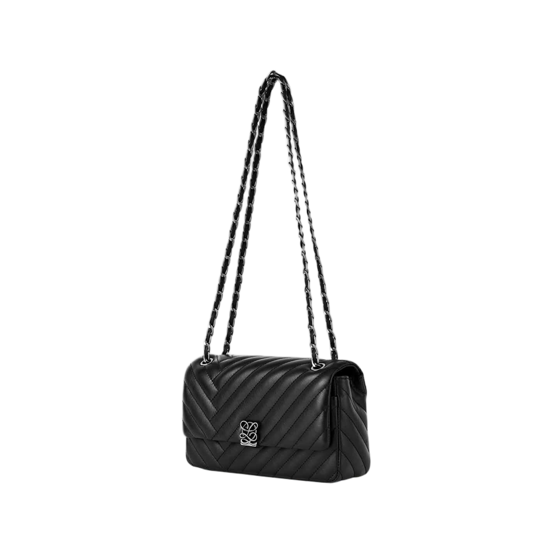 루이까또즈 엘퀄팅 숄더백 블랙(Louis Quatorze L-Quilting Shoulder Bag Black) - 2