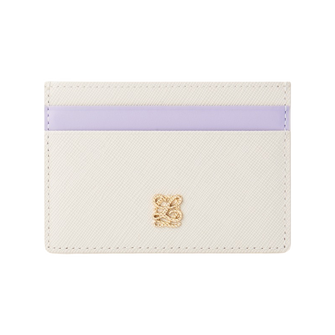 LLSQ3SD82FI1IV0171 Louis Quatorze Leather Card Holder Ivory
