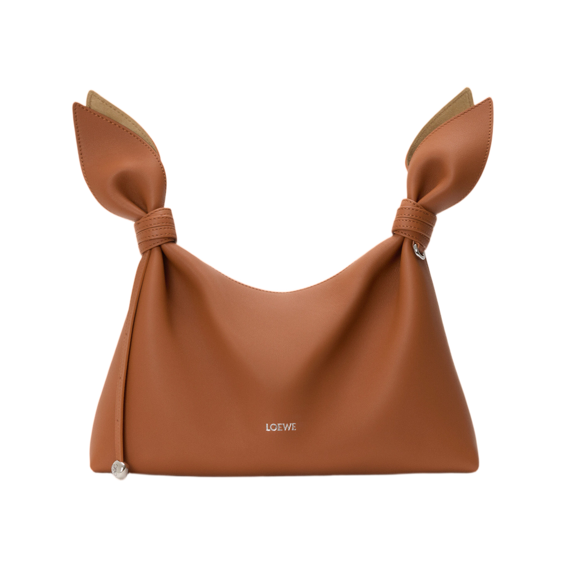 ABNYBNMX01-4927 Loewe Medium Scarf Bag In Smooth Calfskin Squirrel
