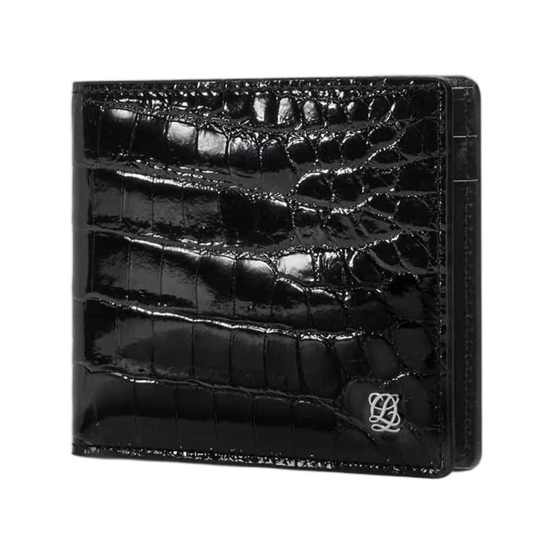 루이까또즈 크로커다일 레더 월렛 블랙(Louis Quatorze Crocodile Leather Wallet Black) - 2