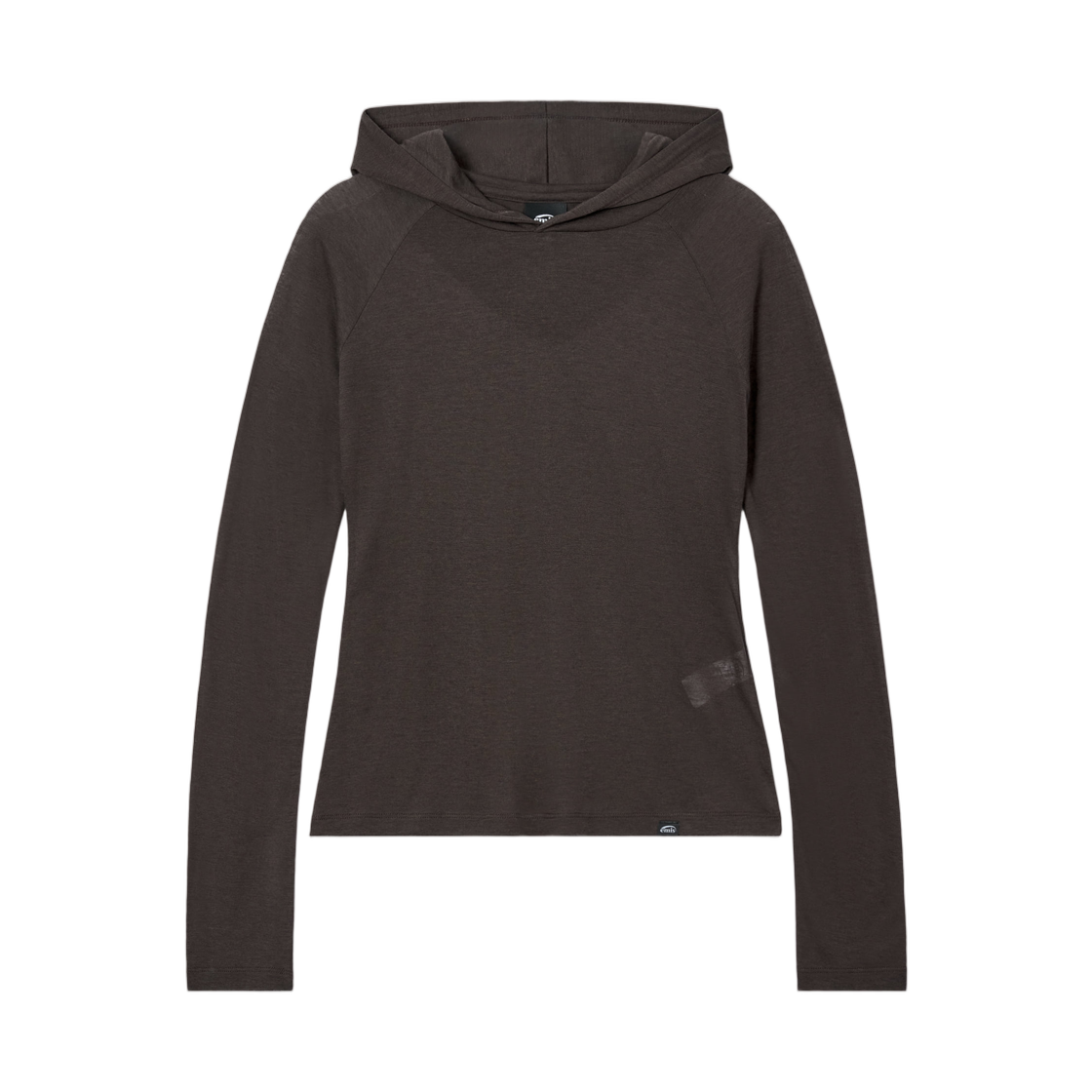 (W) 이미스 후드 롱슬리브 티셔츠 브라운((W) Emis Hooded L/S T-Shirt Brown)