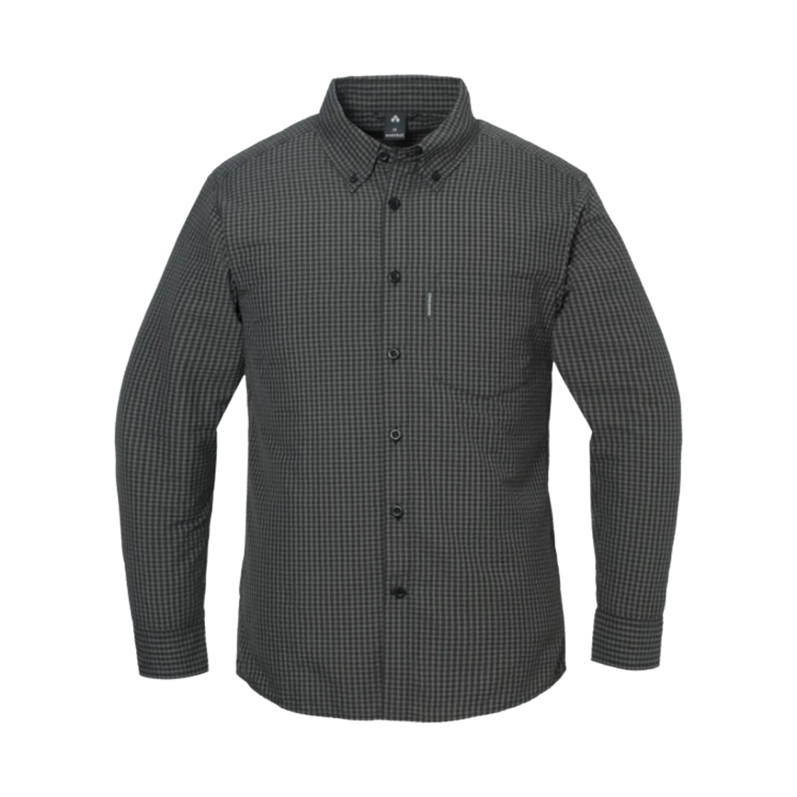1114547 Montbell Wickron Dry Touch Long Sleeve Shirt Dark Gray