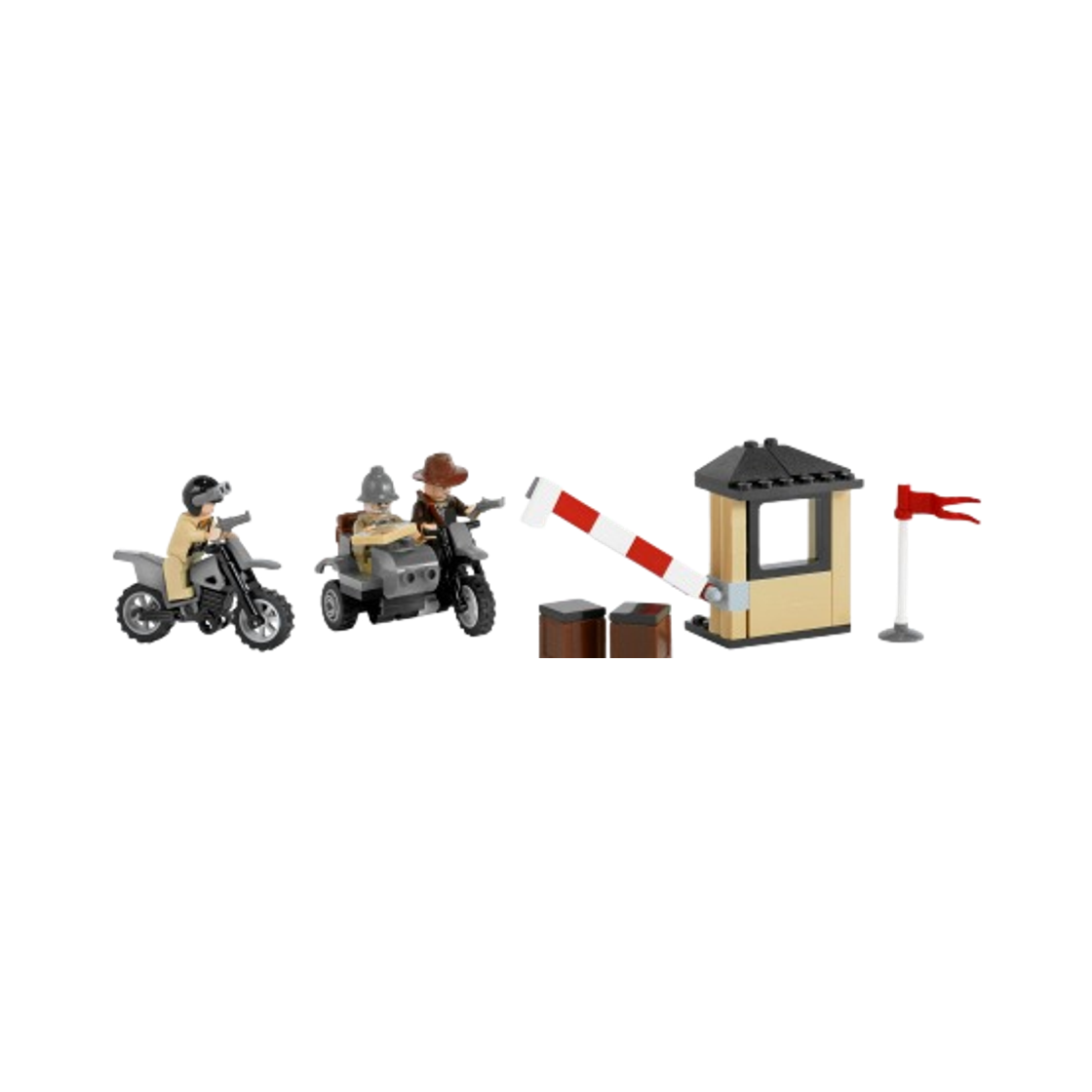 7620 Lego Indiana Jones Motorcycle Chase