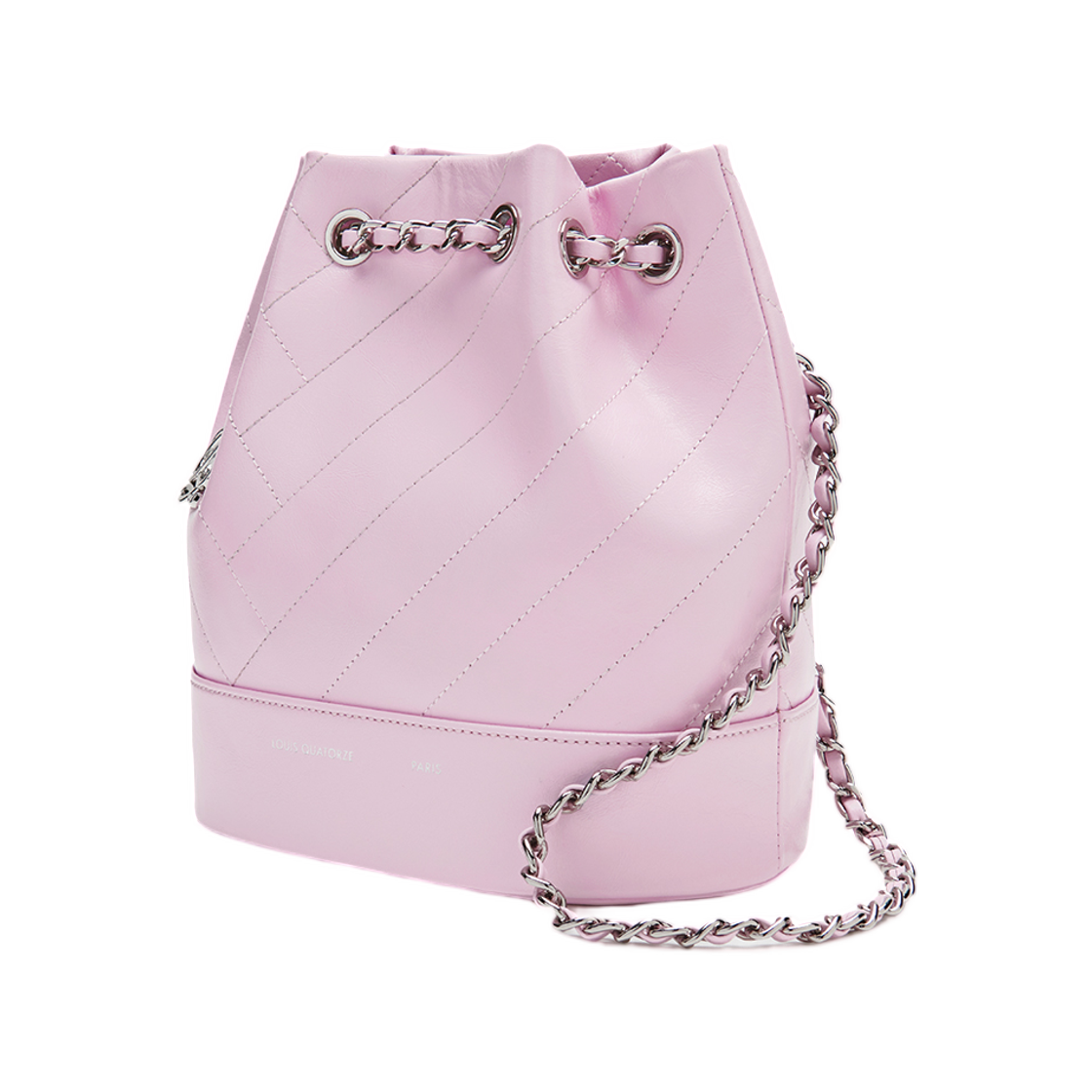 루이까또즈 까눌레 버킷 체인 백팩 핑크(Louis Quatorze Canele Bucket Chain Backpack Pink) - 2