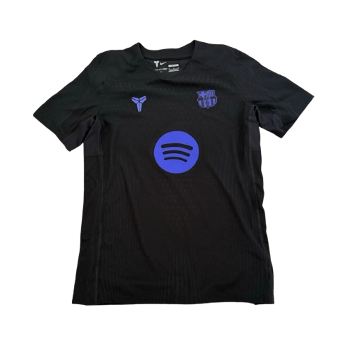 IO4258-011 Nike FC Barcelona Kobe 2025/26 Strike Elite Dri-Fit ADV Short Sleeve Training Top Black (IO4258-011) (Non Marking Ver.)