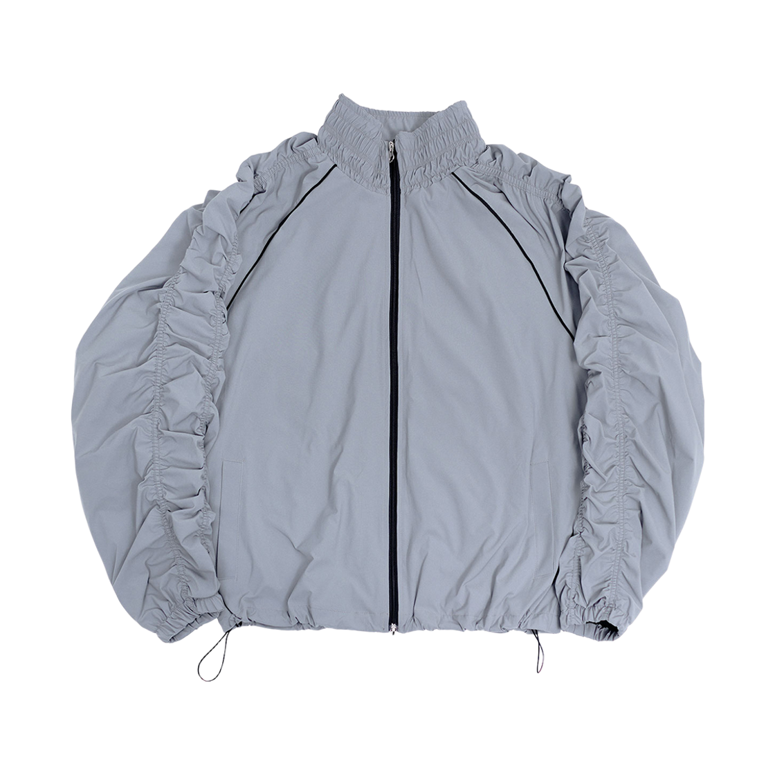 DSTP2JK001 DUCKDIVE Puckering String Track Jacket Gray