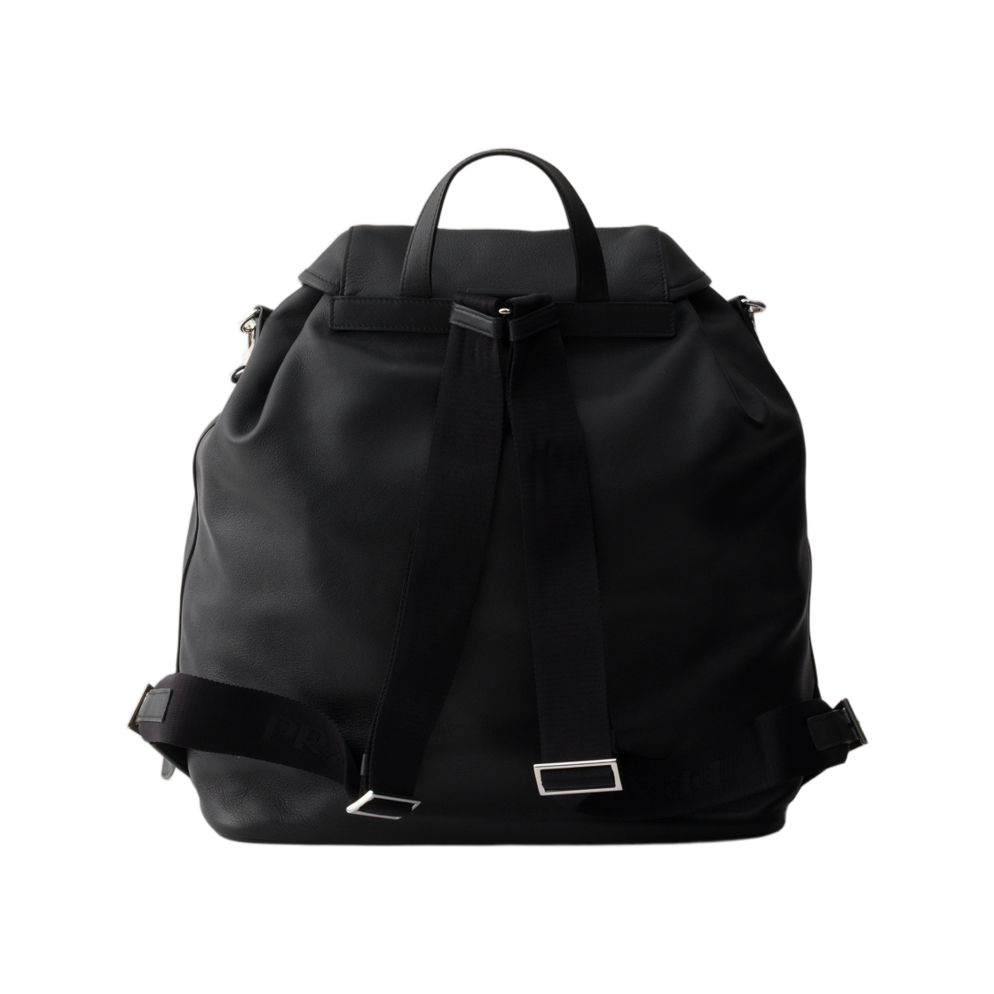 프라다 레더 백팩 블랙(Prada Leather Backpack Black) - 2