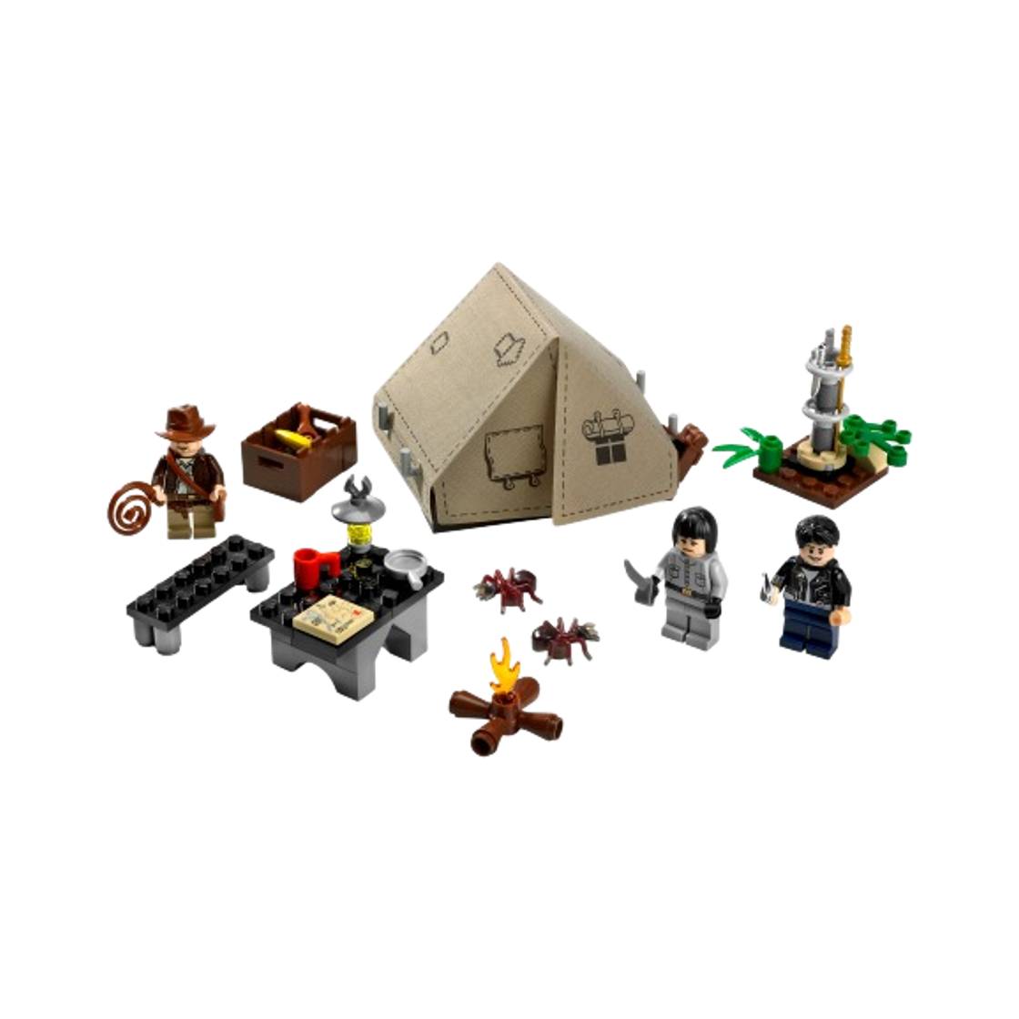 7624 Lego Indiana Jones Jungle Duel