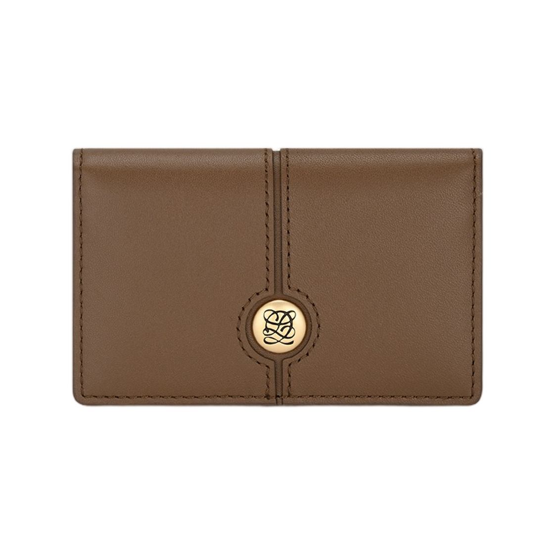 LVS61PB03FJ8TA0171 Louis Quatorze Barrate Card Holder Tan