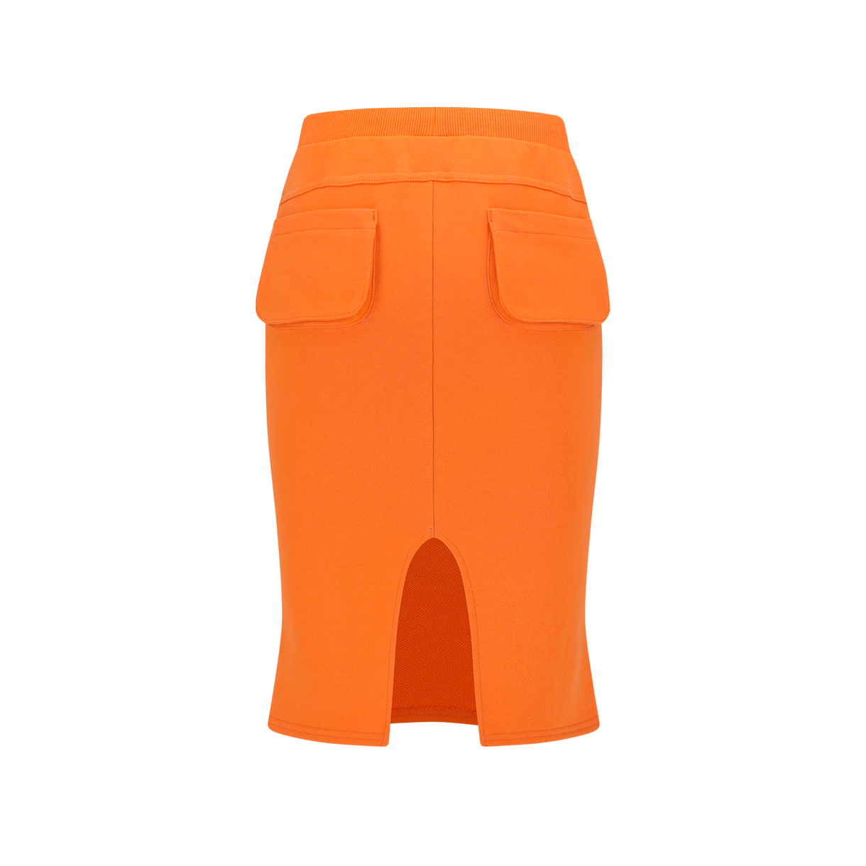 더이너스 지퍼 미디 스커트 오렌지(The Innrs The Contrast Zip Midi Skirt Orange) - 2