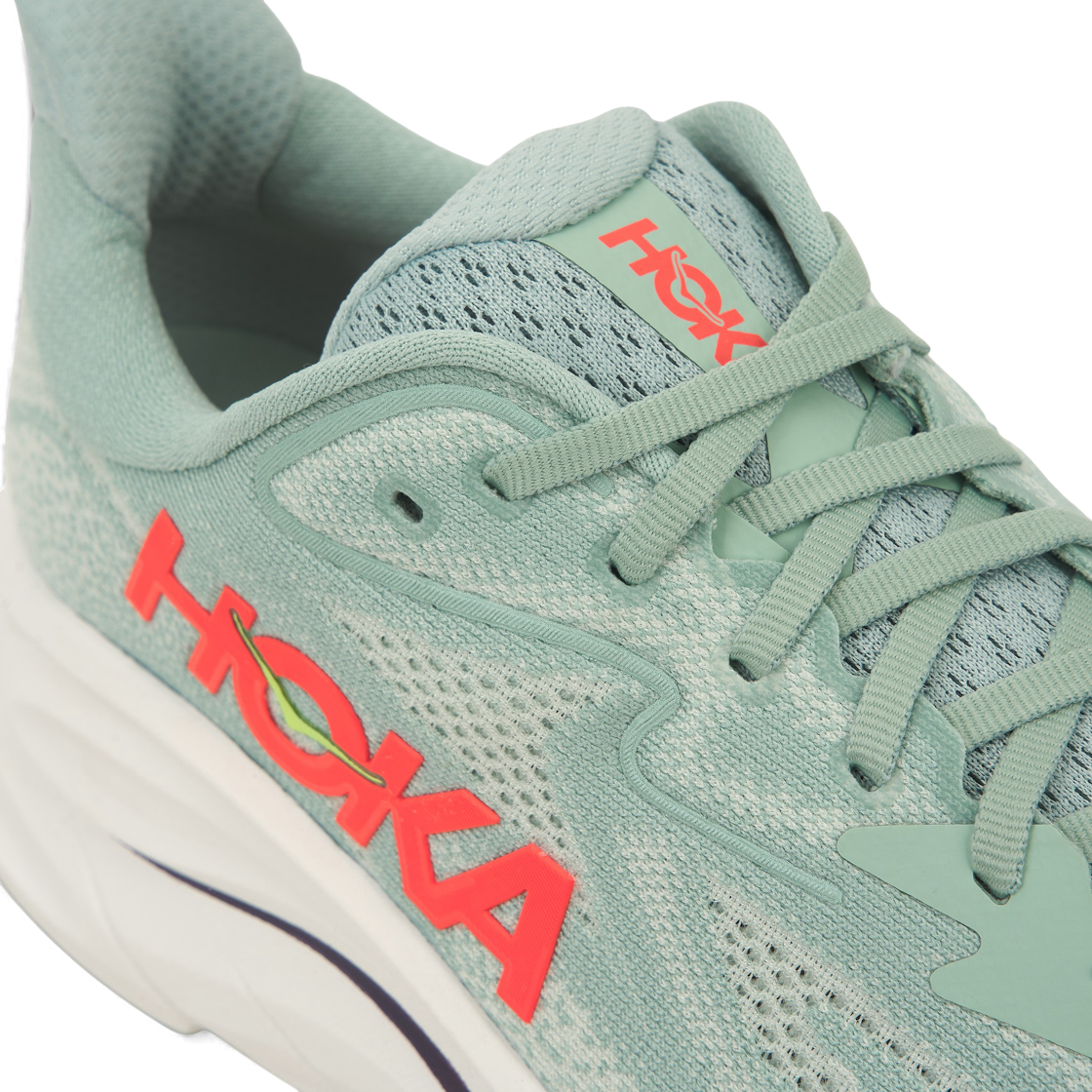 호카 클리프톤 10 세이지 네온 플레임 - 와이드(Hoka Clifton 10 Sage Neon Flame - Wide) - 7