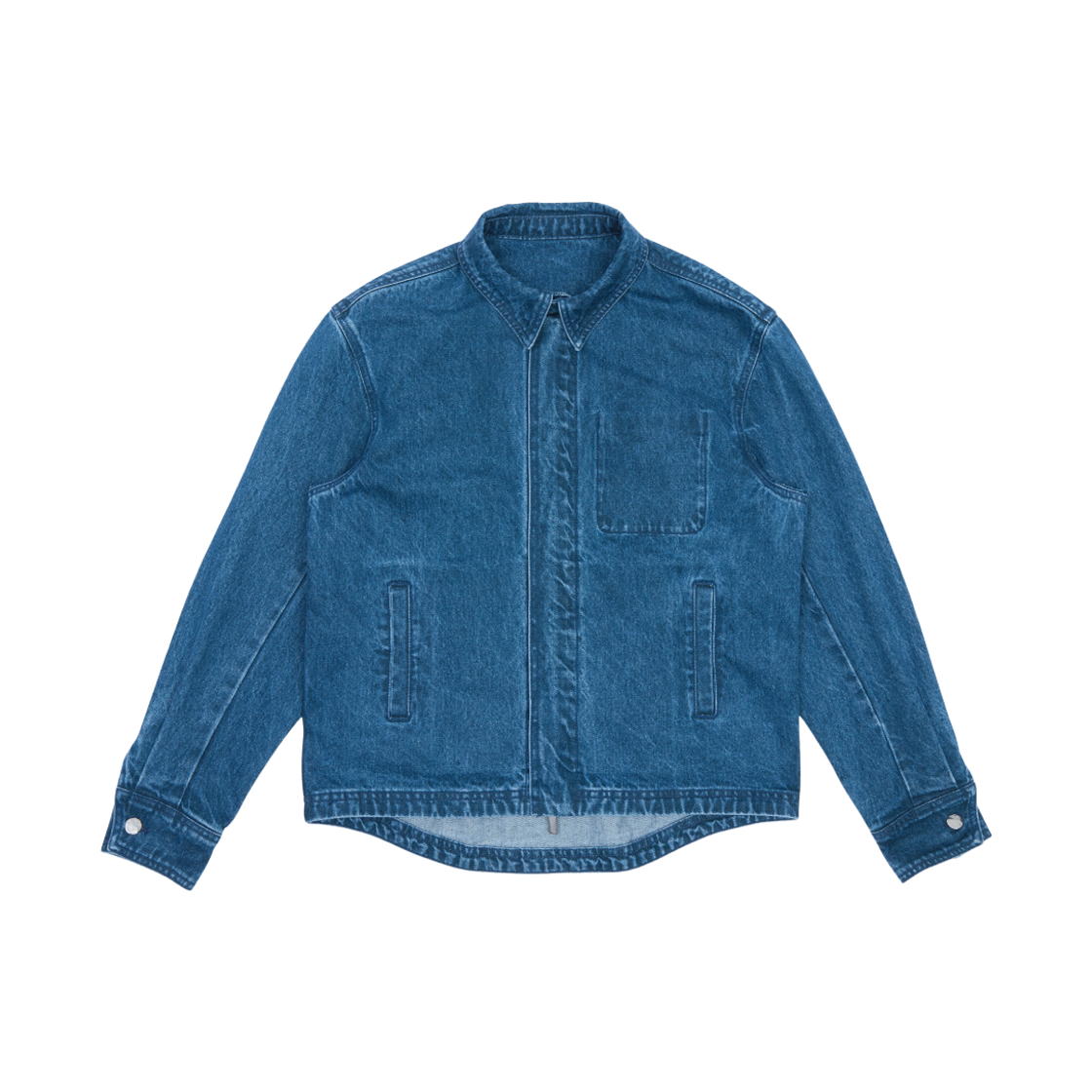 BP08FYJK1606BL Ader Error Sig; SV Tag Trucker Jacket 03 Blue