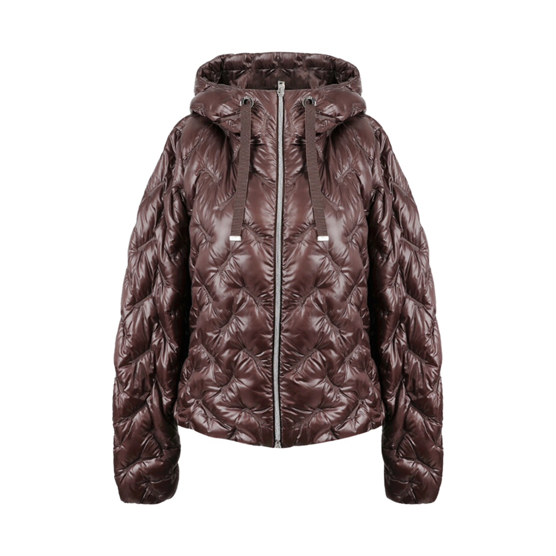 PI00169DR-12017Z-8810 (W) Herno Ultralight Nylon Resort Jacket Dark Chocolate