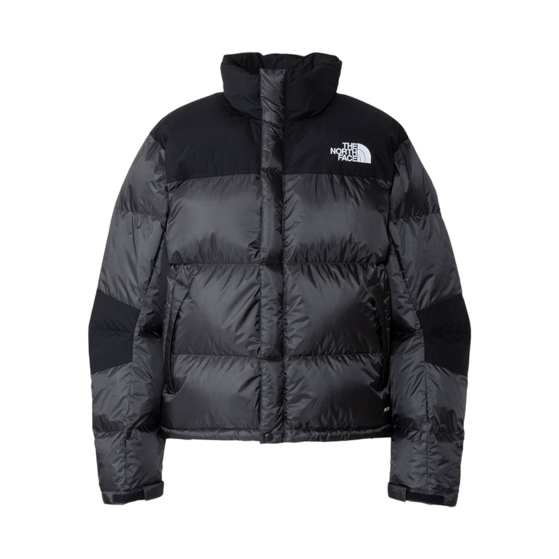 ND92655 The North Face Windstopper Nuptse Jacket Asphalt Grey Black - 26FW
