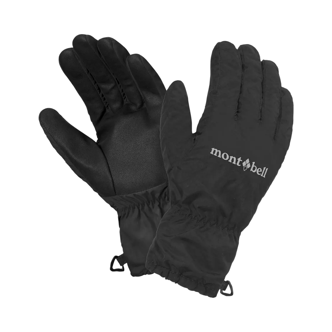 1118256 (W) Montbell Wind Shell Gloves Black