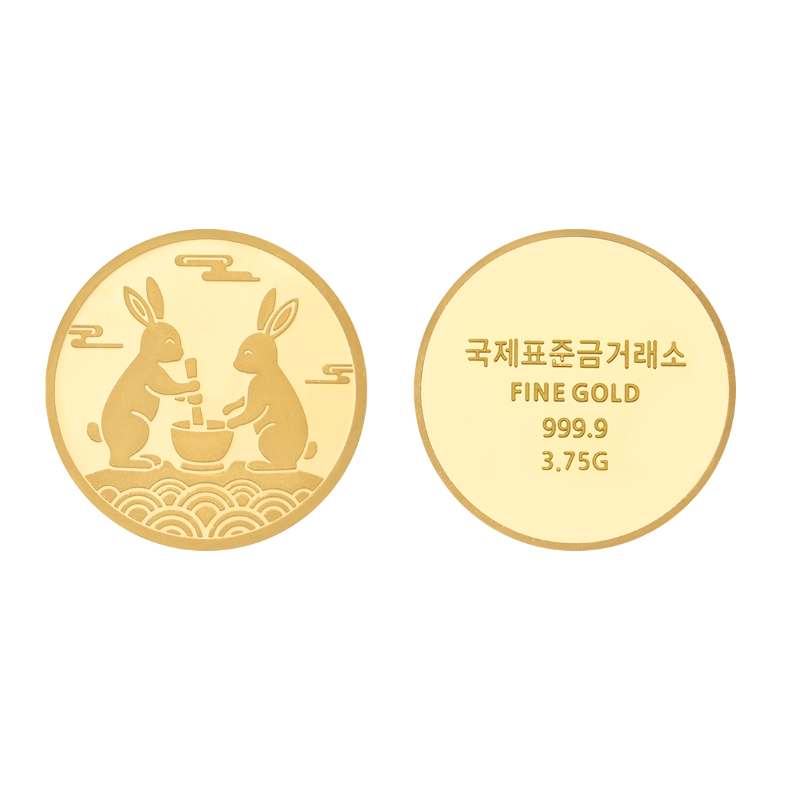 국제표준금거래소 보름달 골드바 3.75g (추석패키지)(International Standard Gold -Exchange Full Moon Gold Bar 3.75g) - 3