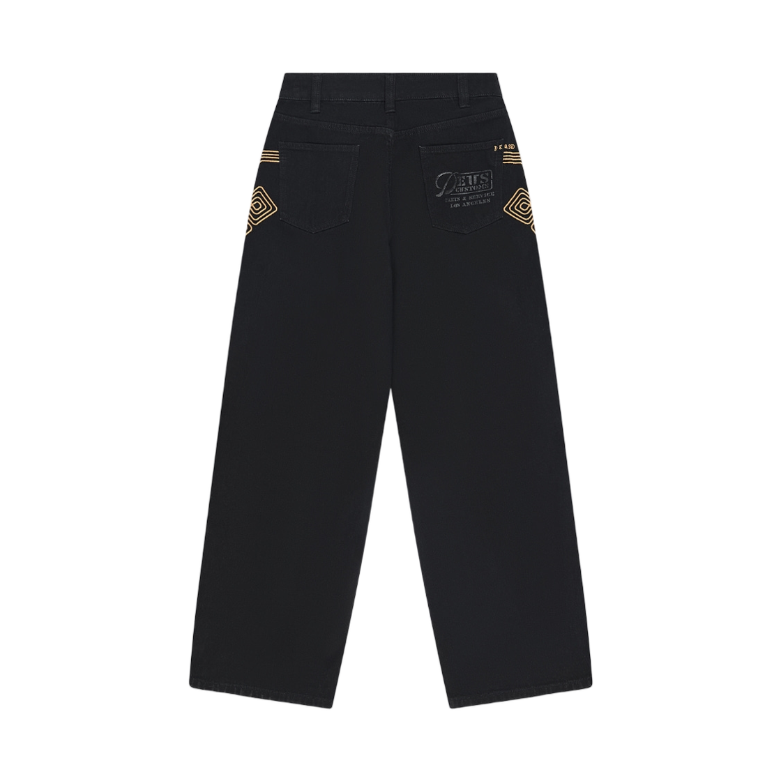(W) 데우스 엑스 마키나 본햄 엠브로우 진 블랙 인디고((W) Deus Ex Machina Bonham Embro Jean Black Indigo) - 2