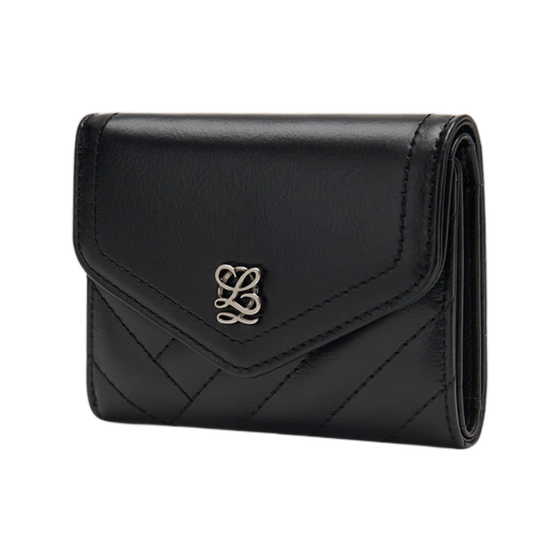 루이까또즈 엘퀄팅 미니 월렛 블랙(Louis Quatorze L-Quilting Mini Wallet Black) - 2
