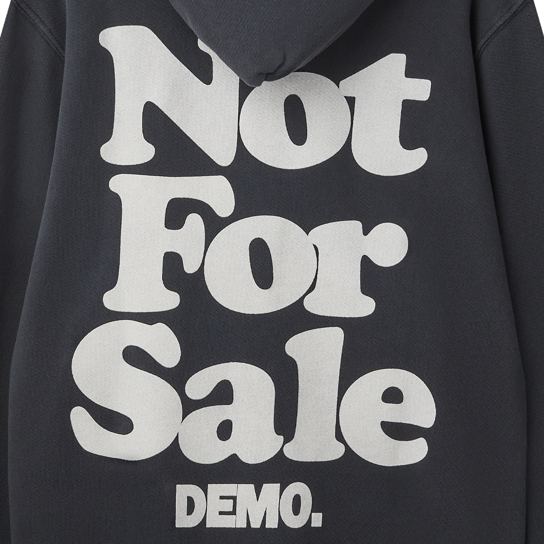 메이드원 프로모 집 후디 콜 - 26FW(MadeWorn Promo Zip Hoodie Coal - 26FW) - 6