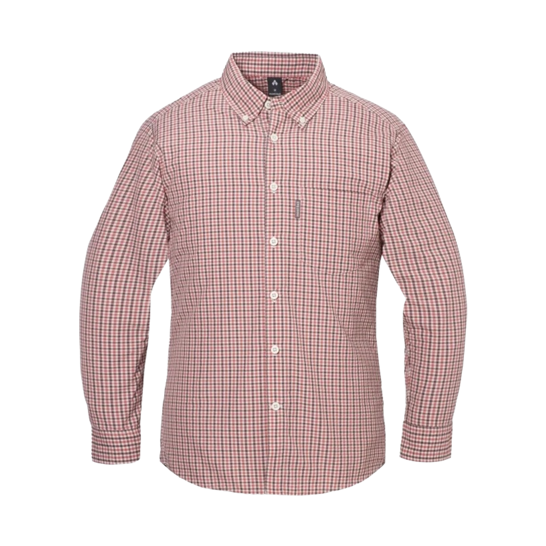 2304483 Montbell Wickron Dry Touch Long Sleeve Shirt Wine Red