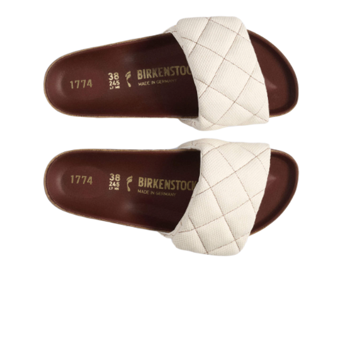 (W) 버켄스탁 1774 실트 데님 텍스타일 시나몬 캔버스 - 내로우((W) Birkenstock 1774 Sylt Denim Textile Cinnamon Canvas - Narrow) - 2