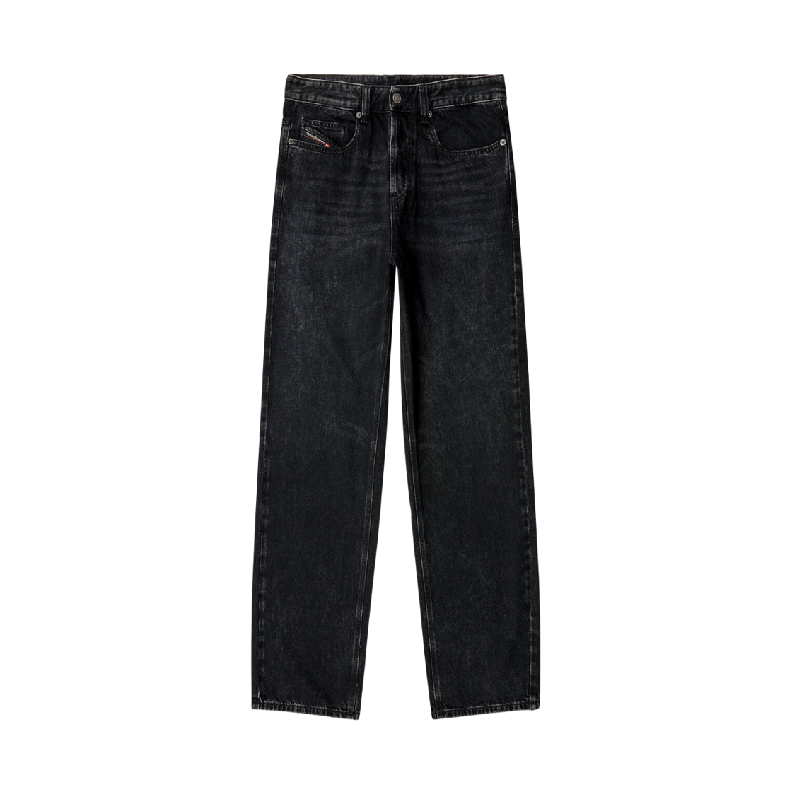 디젤 릴렉스드 진 로우 웨이스트 2001 D-매크로 블랙 다크 그레이(Diesel Relaxed Jeans Low Waist 2001 D-Macro Black Dark Grey)