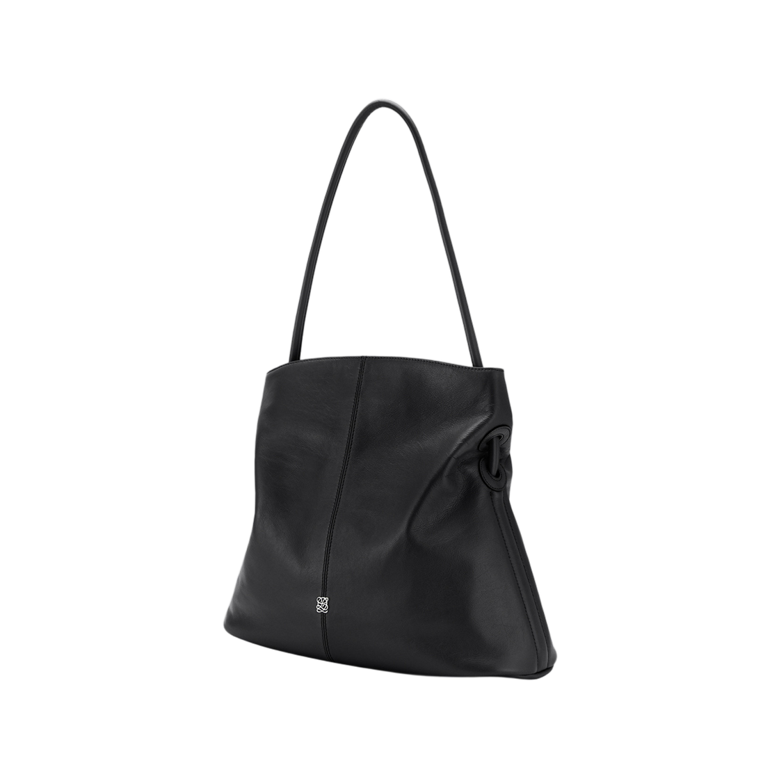 루이까또즈 바라트 소프트 호보백 M 로즈 심볼 블랙(Louis Quatorze Barrate Soft Hobo Bag M Rose Symbol Black) - 2
