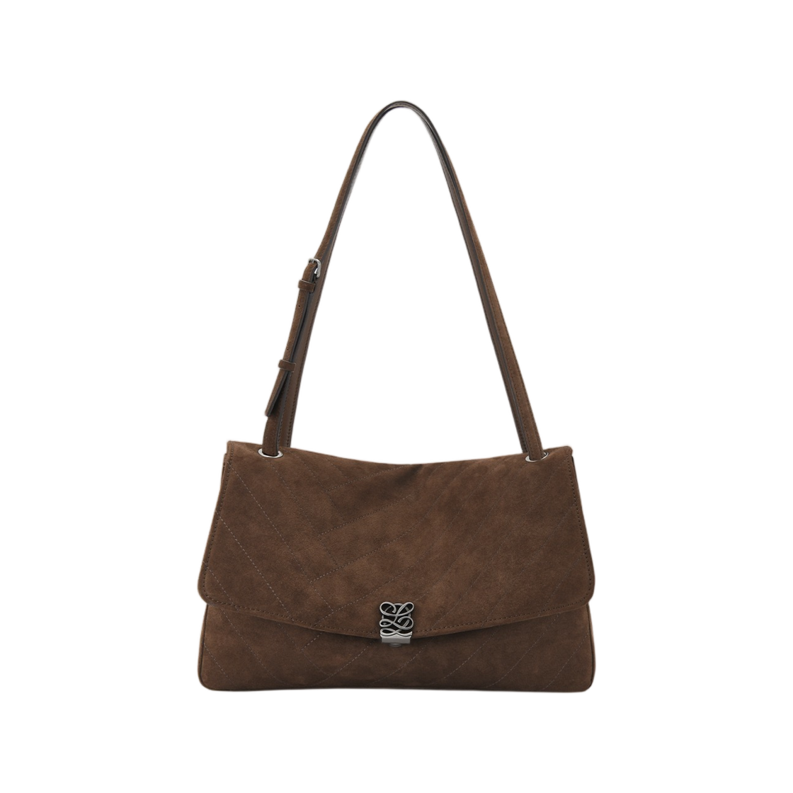 LLH63QT07FA1BR0D71 Louis Quatorze L-Quilting Shoulder Bag Cinnamon