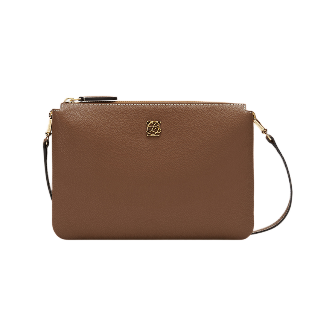 LLHR3FM03FA9TA0181 Louis Quatorze Essential Crossbody Bag Tan