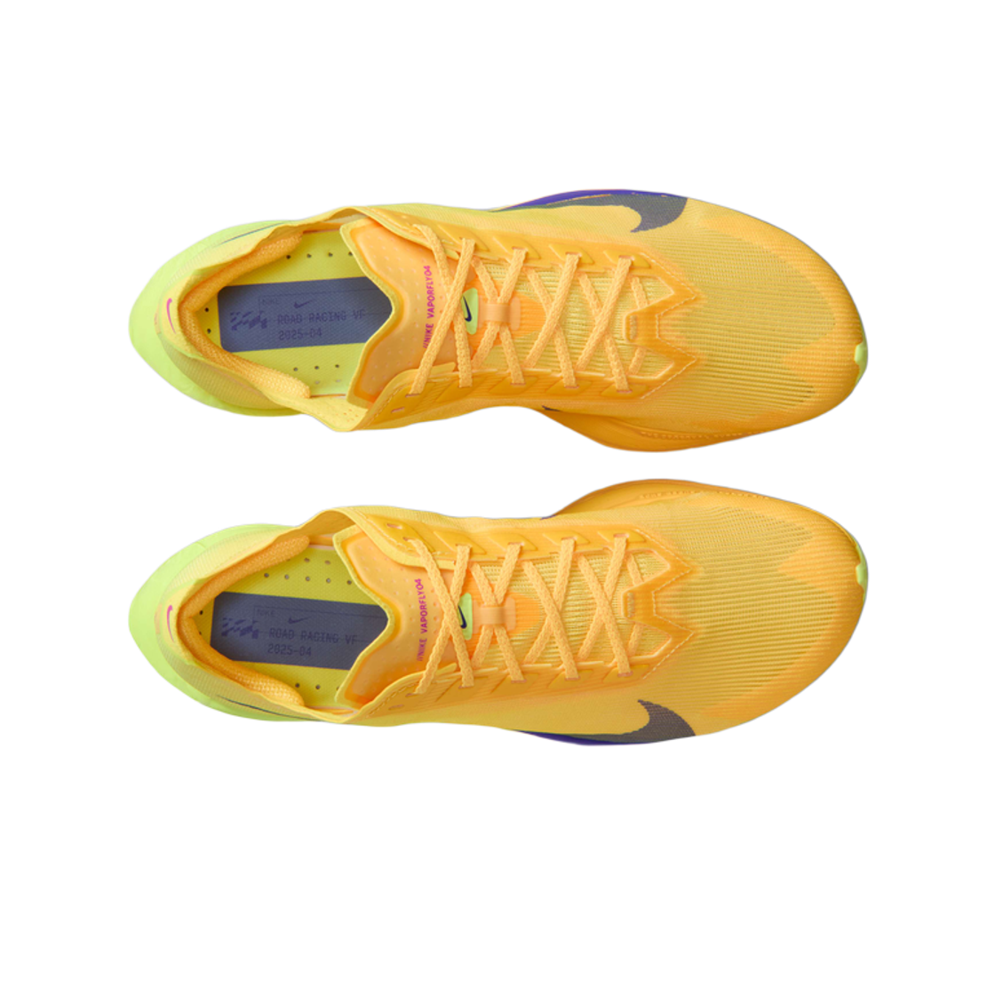 (W) 나이키 줌X 베이퍼플라이 4 시트론 펄스 레이저 오렌지((W) Nike ZoomX Vaporfly 4 Citron Pulse Laser Orange) - 2