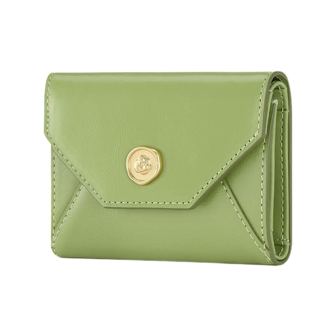 루이까또즈 빈티지 로즈 월렛 3 그린(Louis Quatorze Vintage Rose Wallet 3 Green) - 2