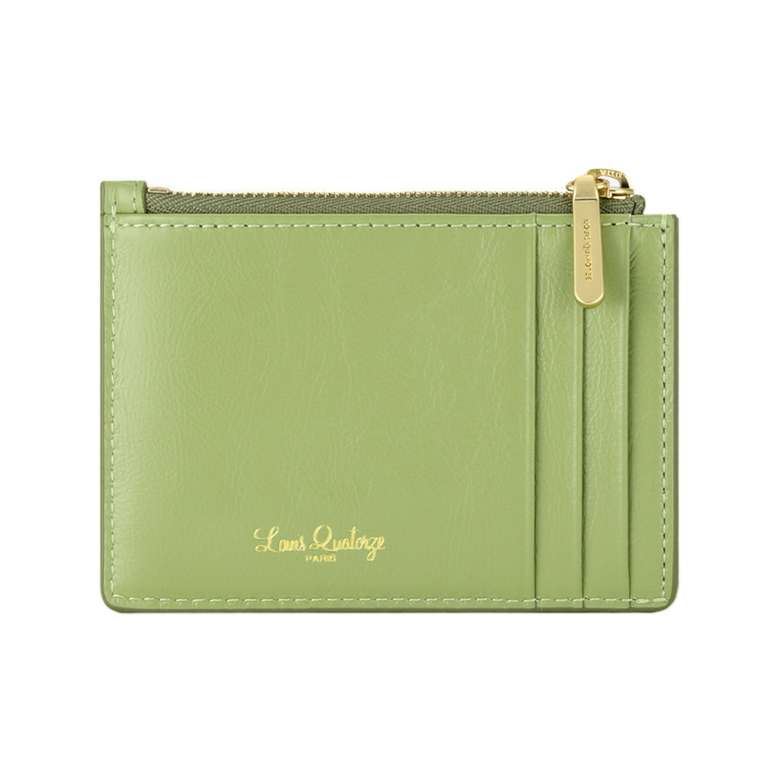 루이까또즈 빈티지 로즈 카드 홀더 그린(Louis Quatorze Vintage Rose Card Holder Green) - 3