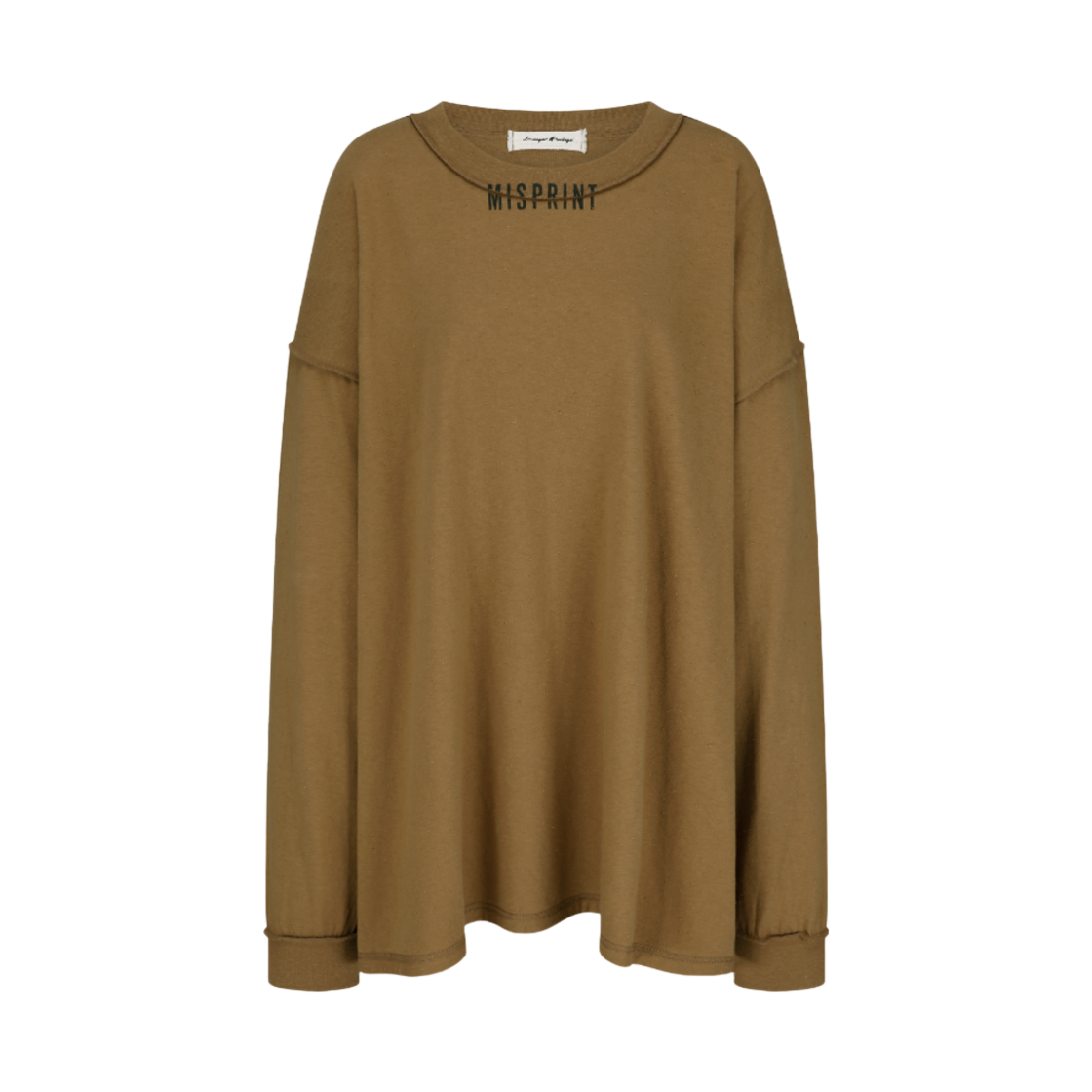 MF26TS073 [KREAM 단독] Langer Misprint Inside-Out T-Shirt Brown