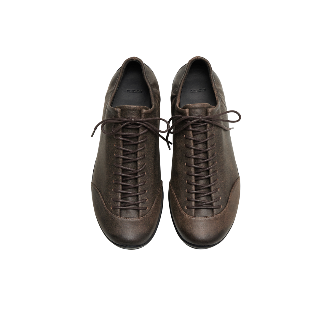 아모멘토 우먼 비브람 레이스업 스니커즈 다크 브라운 - 26FW(Amomento Women Vibram Lace Up Sneakers Dark Brown - 26FW) - 6