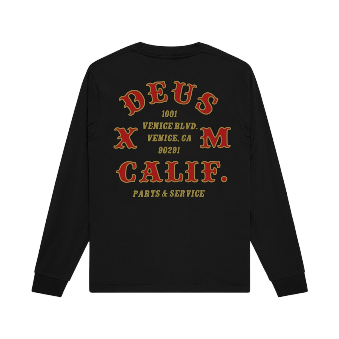 - Deus Ex Machina Quick Strike L/S T-Shirt Black