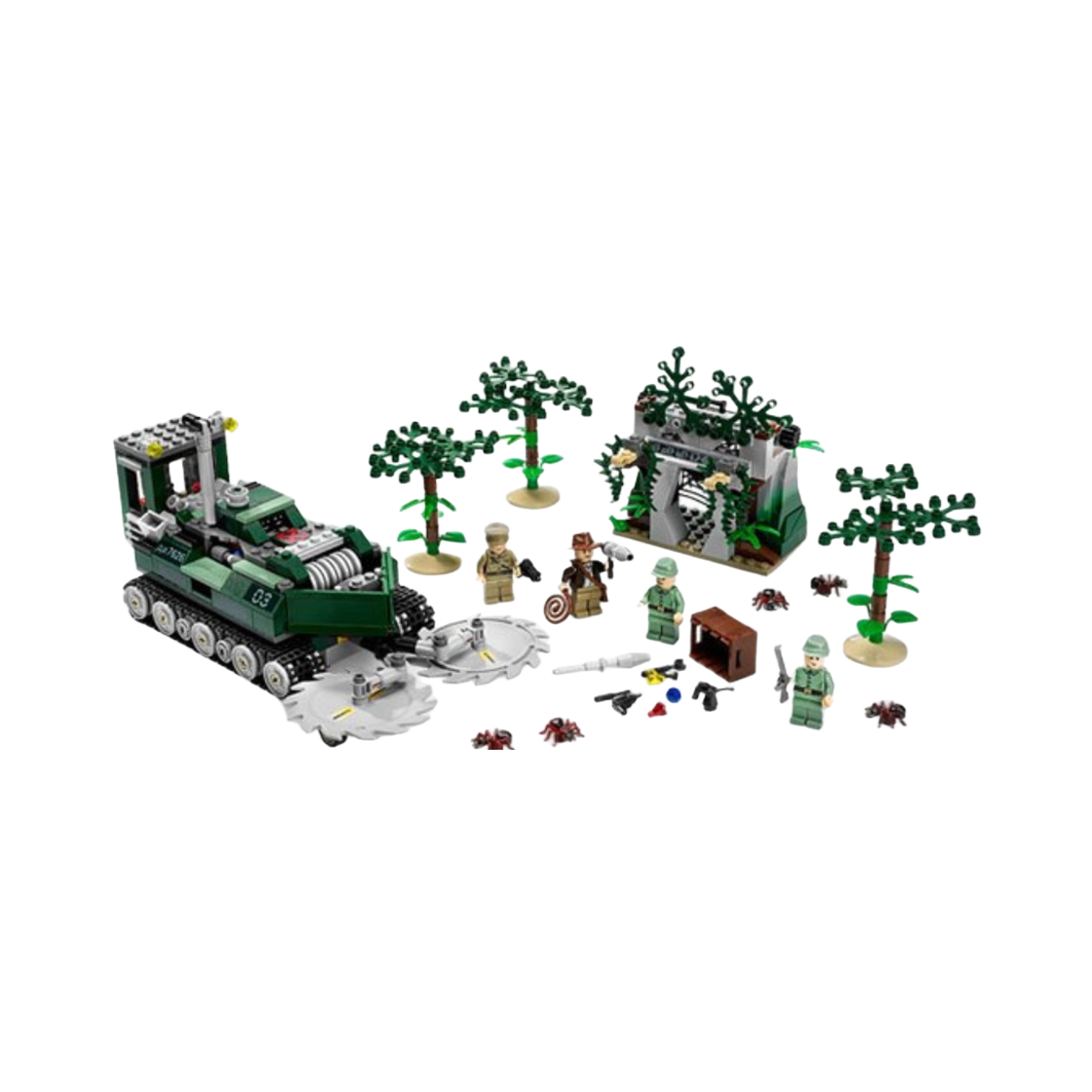7626 Lego Indiana Jones Jungle Cutter
