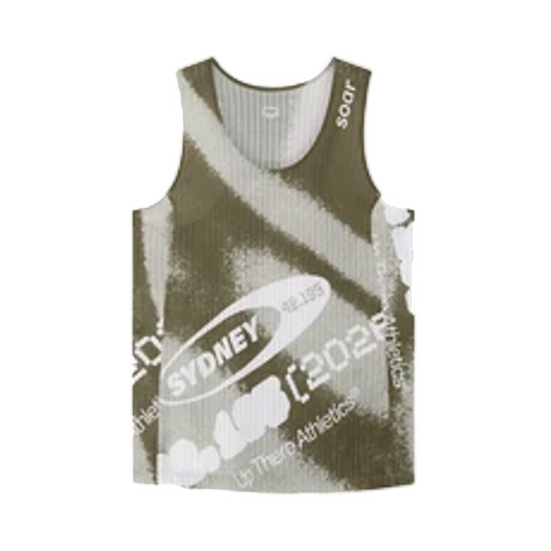 (W) 소어 러닝 x 업 데어 애슬레틱스 레이스 베스트 시드니((W) Soar Running x Up There Athletics Race Vest Sydney) - 1