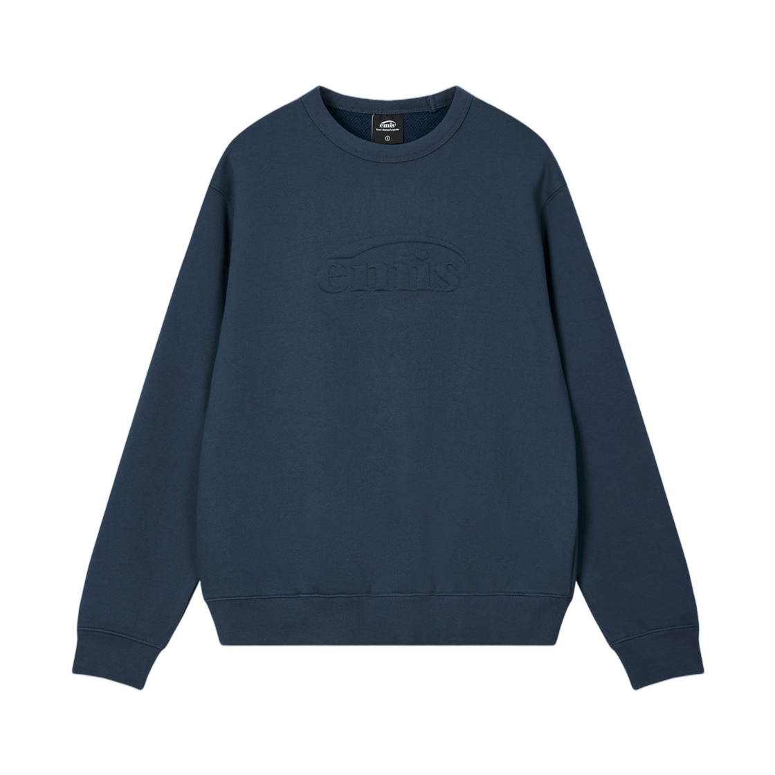 - Emis Embossed Logo Sweatshirt Navy