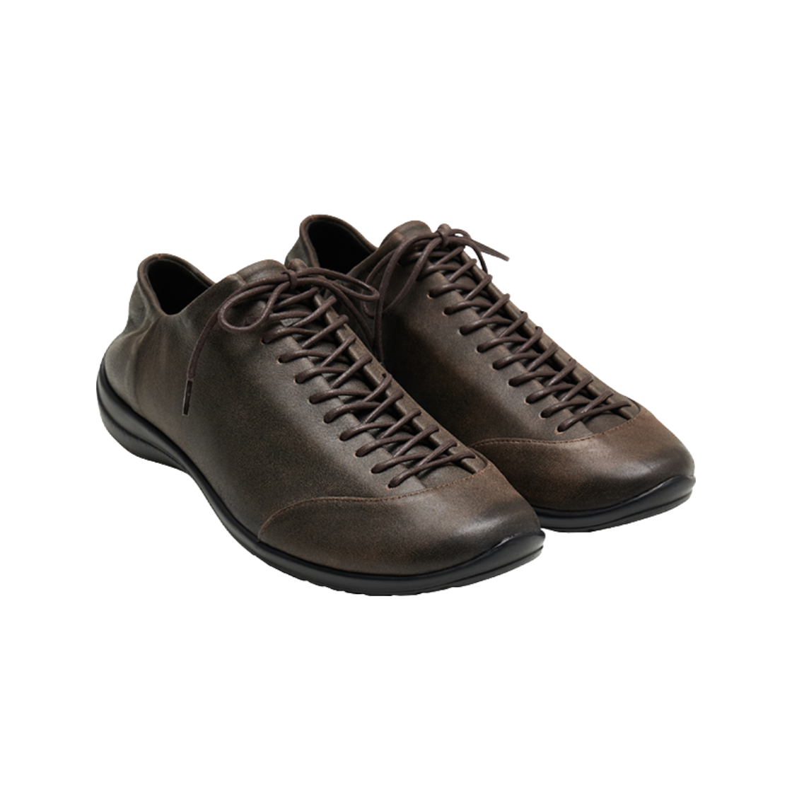 아모멘토 우먼 비브람 레이스업 스니커즈 다크 브라운 - 26FW(Amomento Women Vibram Lace Up Sneakers Dark Brown - 26FW) - 5
