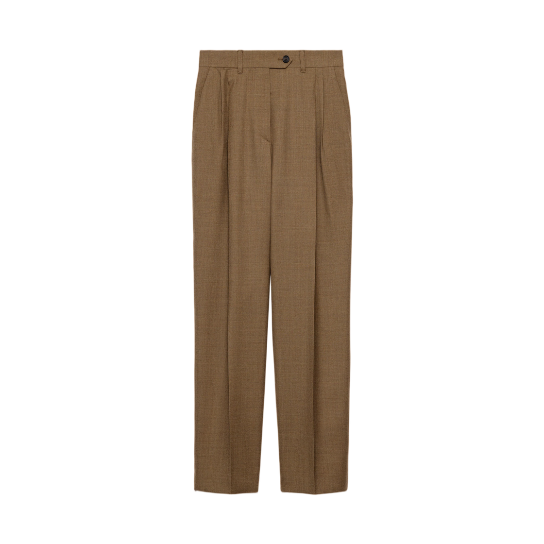 P250J-1PSW-F0005 (W) Prada Wool Pants Tobacco