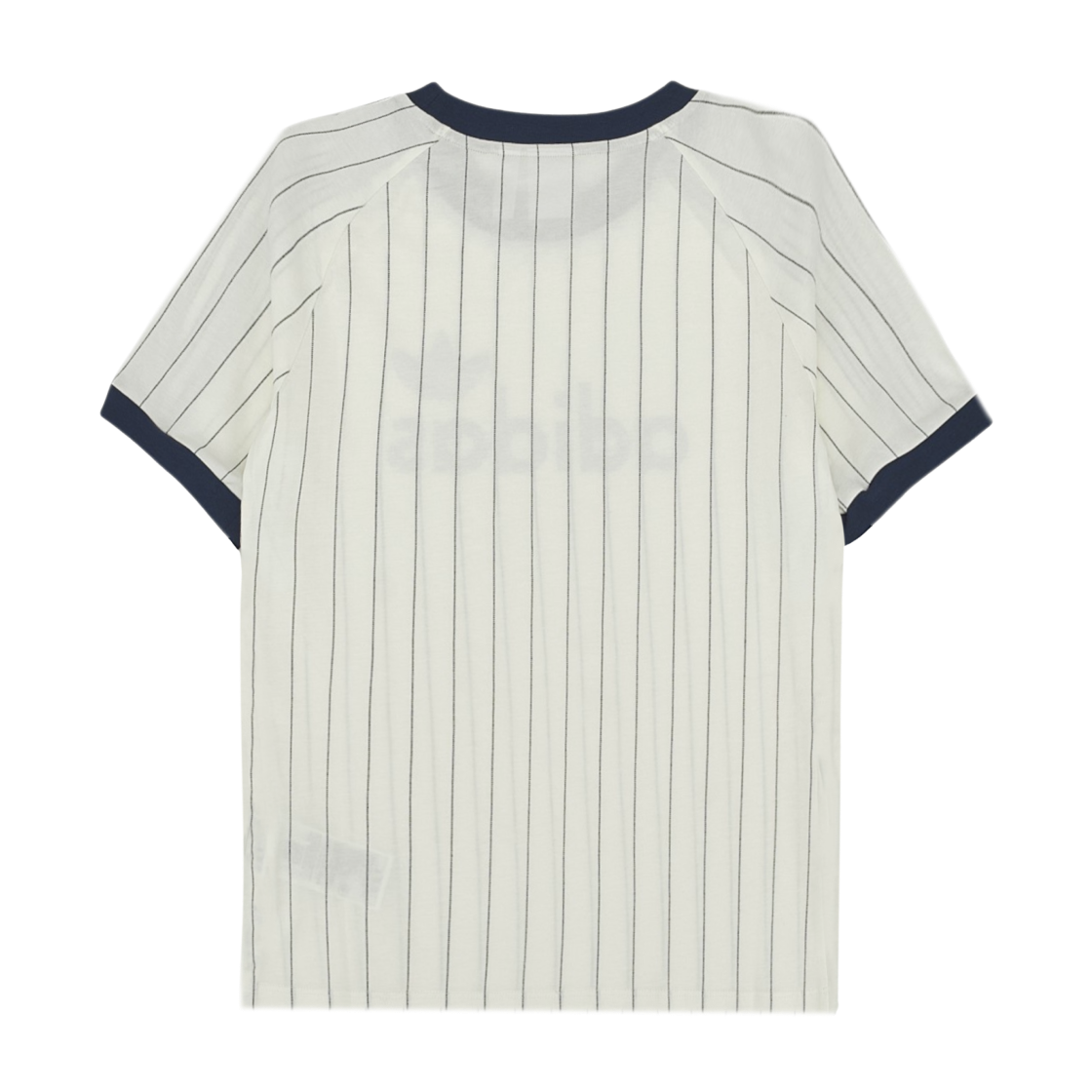 (W) 아디다스 리니어 캘리 그래픽 티셔츠 오프 화이트 나이트 인디고 - US 사이즈((W) Adidas Linear Cali Graphic T-Shirt Off White Night Indigo - US Sizing) - 2