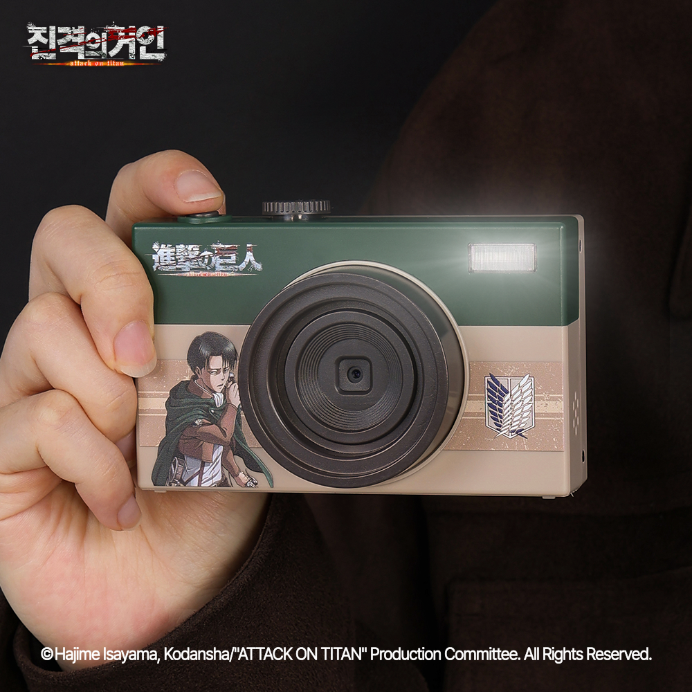애니모어 진격의 거인 미니카메라 리바이(Animore Attack On Titan Mini Camera Levi) - 4